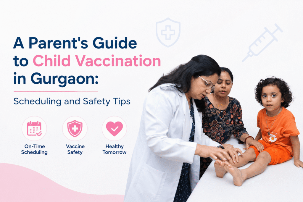 A Parent's Guide to Child Vaccination in Gurgaon Scheduling and Safety Tips