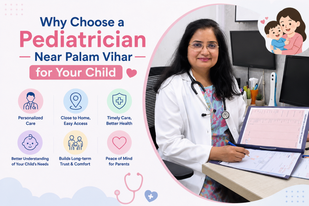 Why Choose a Pediatrician Near Palam Vihar for Your Child
