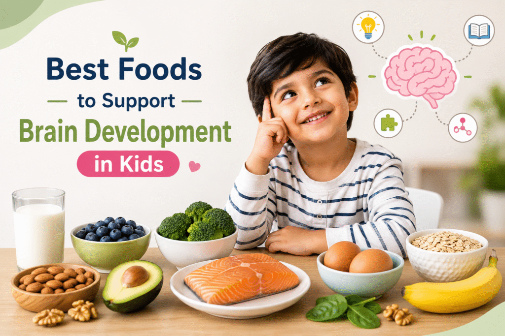 Best Foods to Support Brain Development in Kids