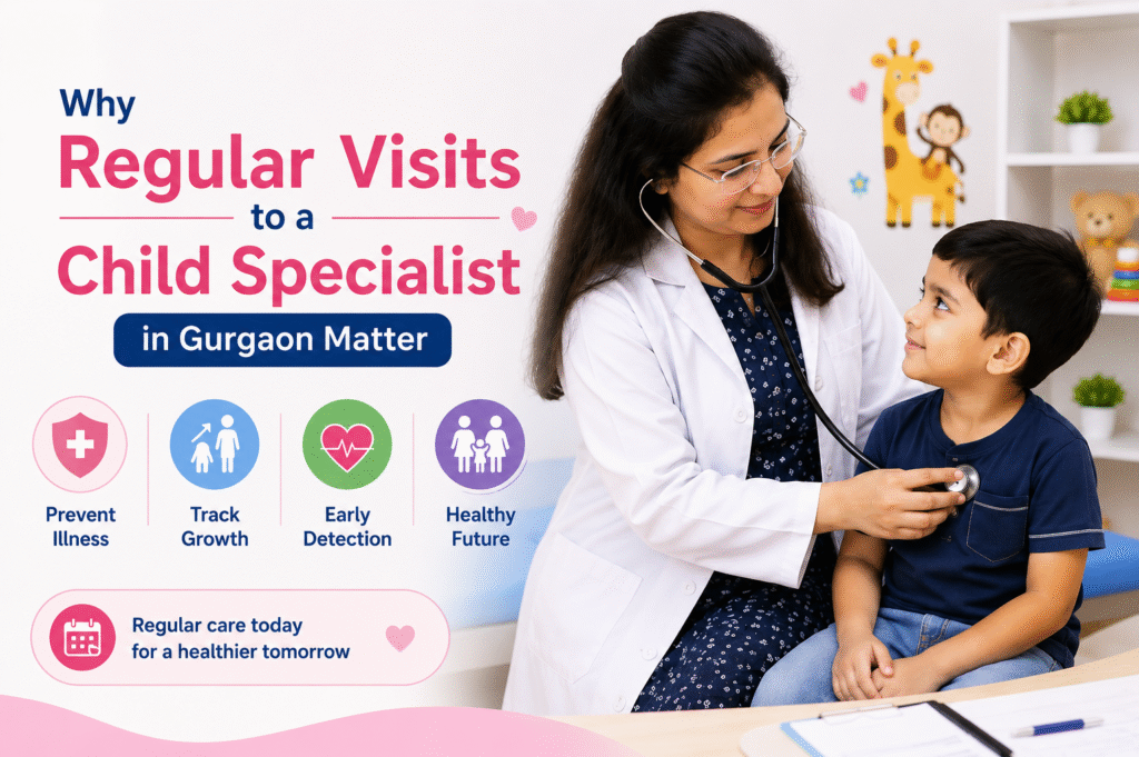 Why Regular Visits to a Child Specialist in Gurgaon Matter