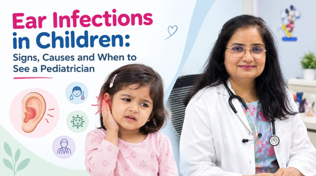 Ear Infections in Children Signs, Causes and When to See a Pediatrician