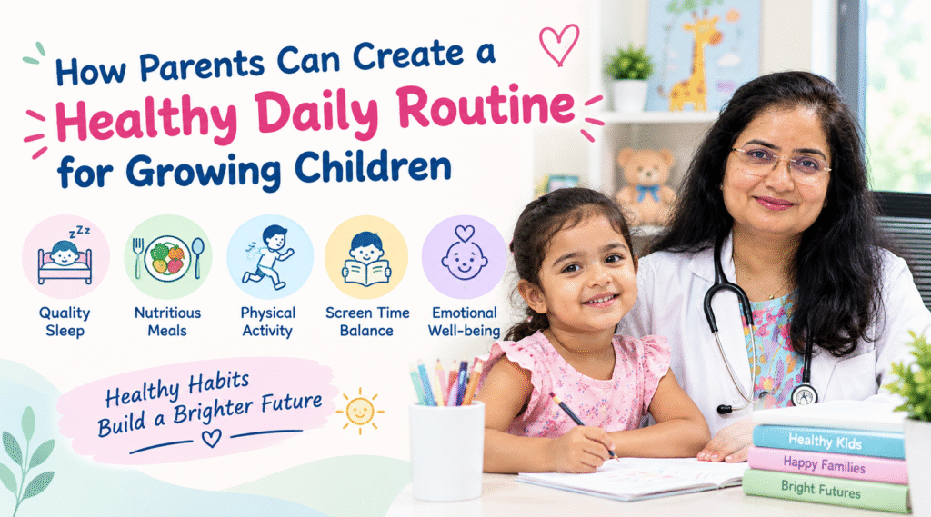 How Parents Can Create a Healthy Daily Routine for Growing Children